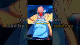 Some Iconic lines said by Anime Characters anime 4k iconic fypシ゚viral [upl. by Avivah]