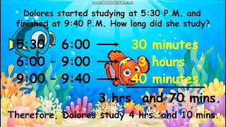 Finding the Elapsed Time and Estimating the Duration of Time in Minutes [upl. by Merfe757]