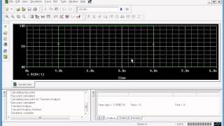 Tutorial02 Pspice 91 VPULSE [upl. by Siroled]