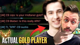 Can a Gold Player Survive an LCS Match [upl. by Alemak]