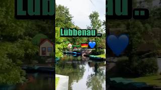 Welcome to the picturesque town of Lübbenau  Spreewald Germany shorts 🇩🇪🏡🛶🚣‍♀️💙 [upl. by Aitan]