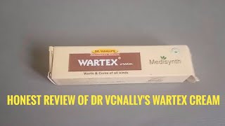 Honest review of Dr VcNallys Wartex Cream [upl. by Nasia]