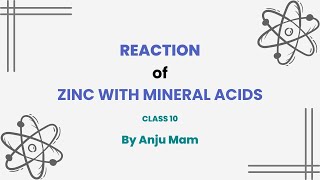 Reaction of Zinc with Mineral Acid  Class 10  chemistry tutorial boardexam [upl. by Pawsner]