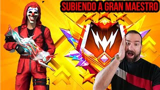 DIRECTO DE FREE FIRE SUBIENDO A GRAN MAESTRO TOP GLOBAL AS CUBANO GAMER 😎 [upl. by Gnoht]