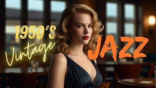 🎶Vintage jazz music with attractive female vocals🎶 [upl. by Edmon]