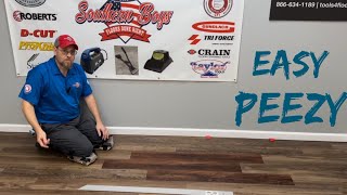 Dreaded Vinyl plank repair made easy multiple pieces [upl. by Lawan]