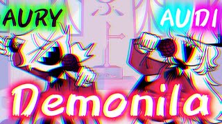 Demonila But Its Selever vs Selene  ft 4udi [upl. by Aretak694]