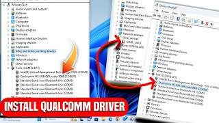 How To Install amp Download Qualcomm HS USB QDLoader 9008 Driver QUsbBulk Driver download 2024 [upl. by Joan144]