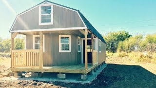 560 SQ FT Tiny Home  Lovely Tiny House [upl. by Pomfret]