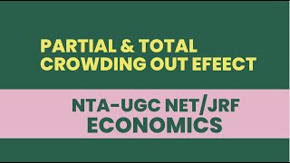 Crowding out effect  NTAUGC NETJRF Economics [upl. by Lyons]