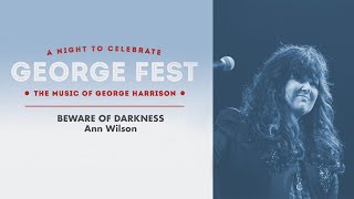 Ann Wilson Heart  Beware of Darkness Live at George Fest Official Live Video [upl. by Reibaj957]