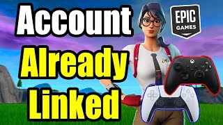 How to Fix Fortnite Account Link Failed amp Already Associated with a Different Account Best Method [upl. by Attenaz]