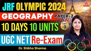 UGC NET Geography Unit 3  UGC NET Geography Paper 2 By Shikha Maam [upl. by Eerised813]