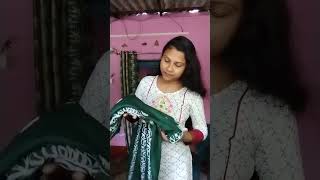 Chikankari kurti 😊whatiorderedvswhatigot unboxing parcel mesho youtubeshorts [upl. by Deacon409]