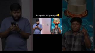 Management of migraine pain funny comedy shorts [upl. by Nawor1]