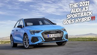 Introducing The 2021 Audi A3 Sportback Plug in Hybrid [upl. by Larianna875]