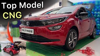 Tata Altroz CNG Top Model odel 2023 🔥 Altroz XZO With Sunroof 🔥 All Details [upl. by Jacquenette]