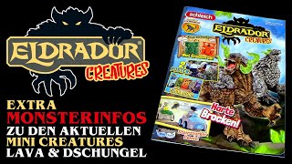 Schleich ® Eldrador ® Special  Monsterinfos zu aktuellen Mini Creatures  Lava amp Dschungel [upl. by Anaugahs]