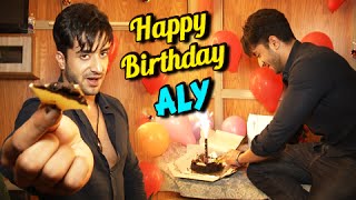 Exclusive  Aly Goni Celebrates His Birthday With TellyMasala  Birthday Segment [upl. by Arehahs114]