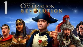 Civilization Revolution  Elizabeth English  Gameplay Walkthrough  Part 1  A NEW WORLD [upl. by Brownley]