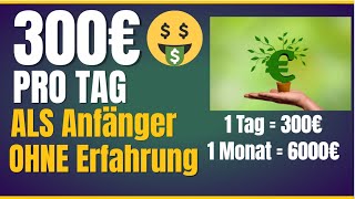 30300€ PRO TAG RIESEN Potential💰🤑 Online Geld verdienen als Anfänger OHNE Erfahrung [upl. by Aratahc]