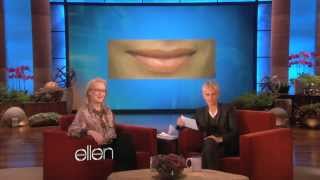 Meryl Streep Kisses and Tells The Ellen show [upl. by Llert]