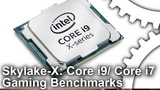 SkylakeX Benchmarks Core i9 7900X vs 7820X vs 7800X vs 7740X [upl. by Yeuh579]