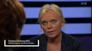 SDs Kristina Winberg gör bort sig efter Europaparlamentsvalet [upl. by Dunstan563]