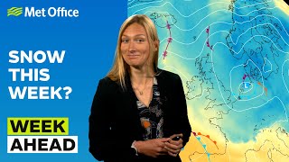 Week Ahead 27112023 – Cold with a risk of snow – Met Office UK Weather [upl. by Ardnek]