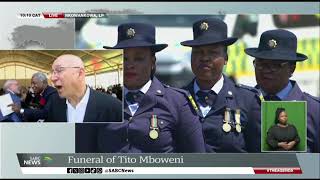 funeral of tito mboweni news newsupdate southafrica [upl. by Lathe]