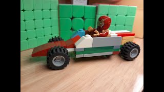 F1 car  Creative Lego  Build from different bricks [upl. by Dnanidref]