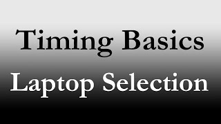 FinishLynx  Timing Basics  Ep 02  Laptop Selection [upl. by Anined]