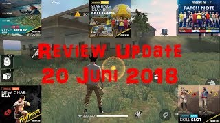 Free Fire  Review update 20 Juni 2018 [upl. by Lowenstern762]