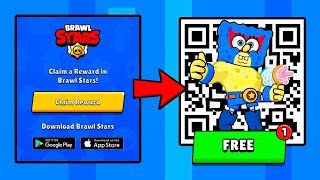 NEW SPONGEBOB QR CODE 🥳 FREE GIFTS QR CODE 🎁 BRAWL STARS UPDATE [upl. by Ritter]