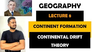 8 Continental Drift Theory  Alfred Wegener  Geography [upl. by Yellah601]