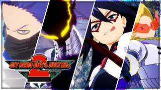 My Hero Ones Justice 2  All Plus Ultra Ultimate Attacks w Season 12 DLC [upl. by Arlie]