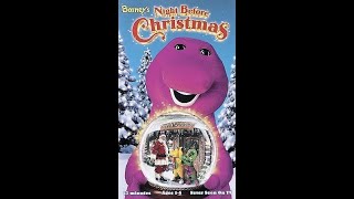 Barneys Night Before Christmas 1999  1999 VHS [upl. by Nwotna]