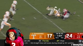 Georgia Fan LIVE Reaction To BIGGEST GAME OF YEAR vs Tennessee reaction [upl. by Kavanaugh]