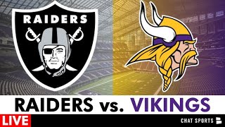 Raiders vs Vikings Live Stream Scoreboard amp FREE Raiders Report Watch Party  NFL Preseason Week 1 [upl. by Ynohtn]