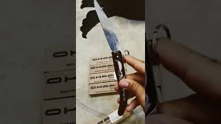 OKAPI knife unboxing سكينة اوكابي جديدة مطوه ٦ طقات [upl. by Thrasher645]