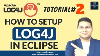 Log4j Tutorial 2  How to Setup Log4j in Eclipse [upl. by Iveksarap258]