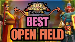 UPDATED BEST Open Field Commander TierList Who is the META Rise of Kingdoms [upl. by Iain868]