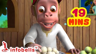 Bandar Mama Pahan Pajama amp much more  Hindi Rhymes for Children  Infobells [upl. by Magdalene]