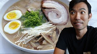 I Watched Joshua Weissmans Tonkotsu Ramen Video Ramen Recipe Breakdown [upl. by Aztiley738]