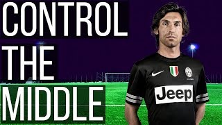 How To Control The Midfield In Soccer Like Andrea Pirlo  Thank You Il Metronomo [upl. by Els]