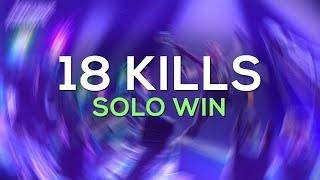 ☄️Logitech g305 1600x1080 res 18 KILLS SOLO WIN Fortnite☄️ [upl. by Sherwood]