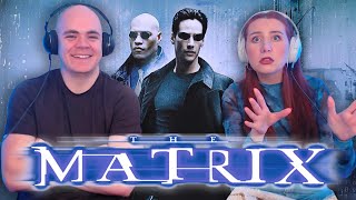 The Matrix 1999  REACTION First Time Watching [upl. by Lexis]