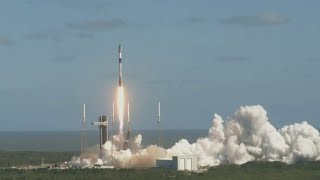 SpaceX launches Starlink mission from Florida coast [upl. by Ane]