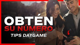 📱 Cómo OBTENER EL NÚMERO de una mujer desconocida  Tips DAYGAME 📱 [upl. by Bernj]