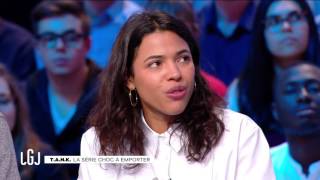 Samuel Bodin et Zita Hanrot pour la websérie TANK  Le Grand Journal du 0712 – CANAL [upl. by Karoly549]